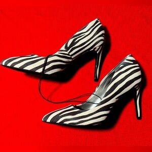 Worthington Zito Zebra High Heels